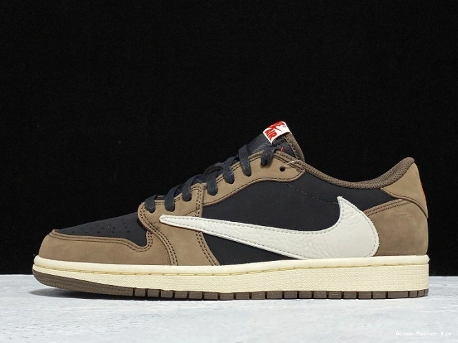 OG 1 Mocha Low SP x CQ4277-001 Dark Scott Air Jordan Travis 0613